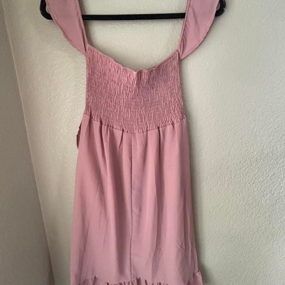 Pink Small Ruffle Dress - Picture 5 of 6